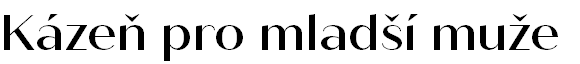 Kázeň mladšího muže