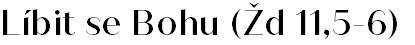 Líbit se Bohu